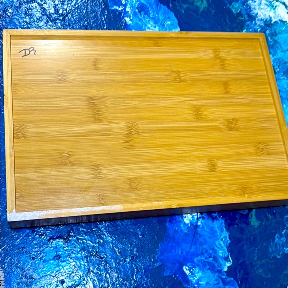 LG. SERVING TRAY Let it Snow' Design solid with handles - Picture 6 of 9